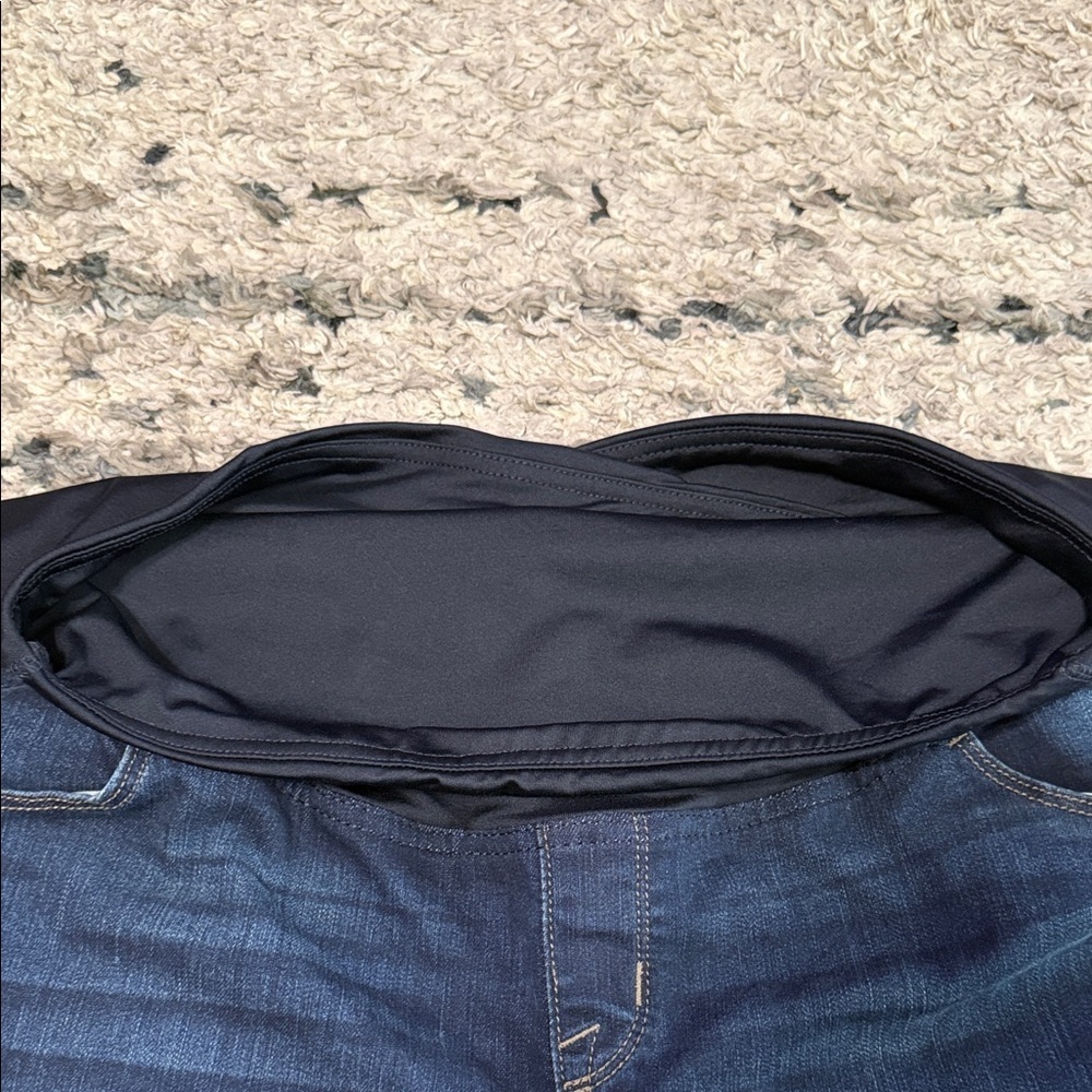 Isabel Maternity by Ingrid & Isabel Dark Blue Skinny Jeans - Picture 5 of 11